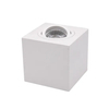 Square Cuboid GU10 LED Halogen Downlight Fixture Surface Mounted Downlight