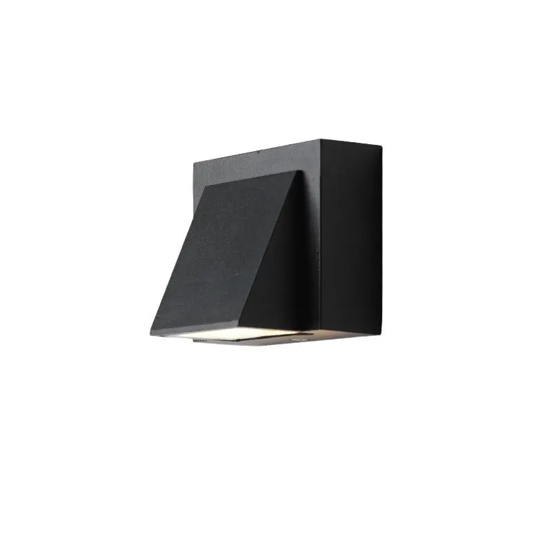 IP65 Aluminum LED Halogen Single Head Garden Light Outdoor Waterproof Wall Lamp