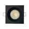 Aluminum MR16 GU10 LED Halogen Square Spotlight Fixture Recessed Downlight