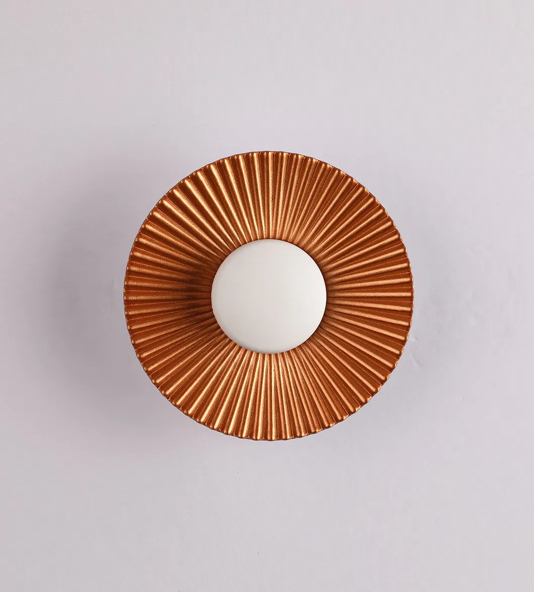 LED Halogen Round Decorative Outdoor Lighting Round IP65 Garden Ligjt Wall Lamp