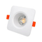 Aluminum MR16 GU10 LED or Halogen Square Recessed Spotlight Downlight Ceiling Light