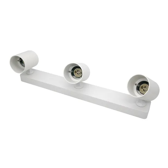 3-Head Aluminum LED Halogen MR16 GU10 Interior-Lighting Wall Light Housing Wall-Lamp