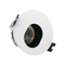 Aluminum MR16 GU10 LED Halogen Round Interior-Lighting Downlight Fixture Recessed Ceiling Light Adjustable Tilt Oval Spotlight