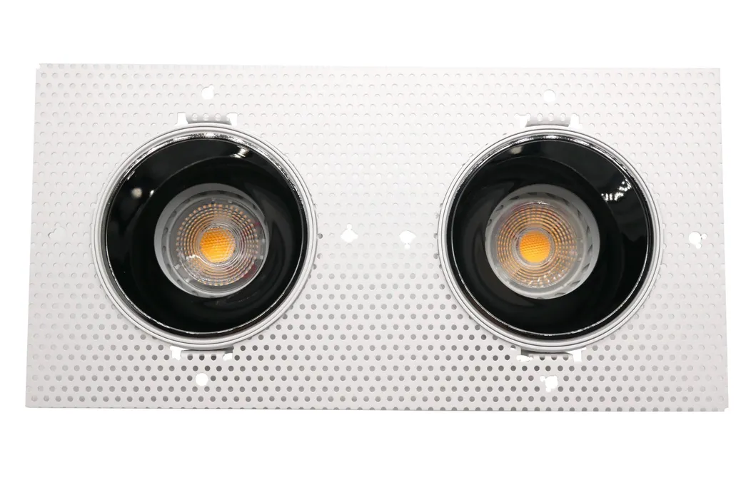 MR16 GU10 LED Light Halogen Recessed 2-Head Borderless Interior-Lighting Downlight