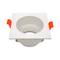MR16 GU10 Aluminum LED Light Halogen Recessed Commercial Ceiling Light Spotlight Square Downlight Housing