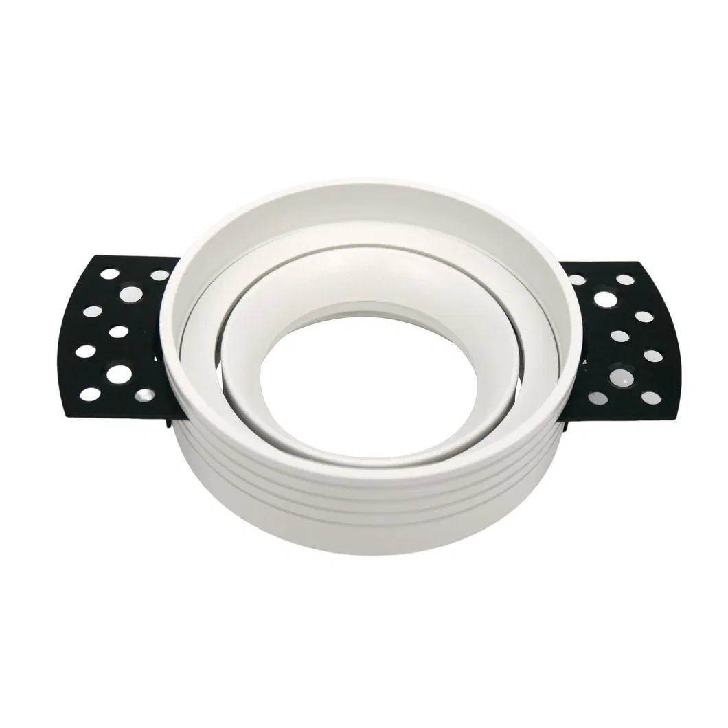 MR16 GU10 LED Halogen Recessed Borderless Embedded Ceiling Light Adjustable Downlight