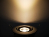 Aluminum MR16 GU10 LED Halogen Round Downlight Fixture Recessed Ceiling Light Adjustable Spotlight