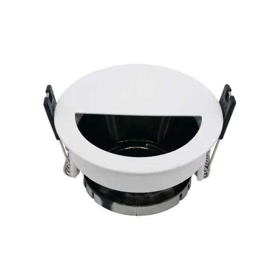 Aluminum MR16 GU10 LED Halogen Round Interior-Lighting Recessed Ceiling Light Adjustable Tilt Semicircle Spotlight