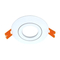 Aluminum MR16 GU10 LED Halogen Round Decorative Hotel Home Commercial Lighting Downlight Fixture Recessed Ceiling Light Adjustable Tilt Spotlight