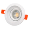 Aluminum MR16 GU10 LED Halogen Trumpet Round Decorative Hotel Home Downlight Fixture Recessed Ceiling Light Adjustable Spotlight
