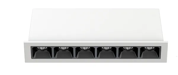 Rectangle Fixture Grille Interior Lighting Downlight Linear LED Light