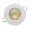 Aluminum MR16 GU10 LED Halogen Round Recessed Spotlight Home Commercial Ceiling Light Fixture Downlight