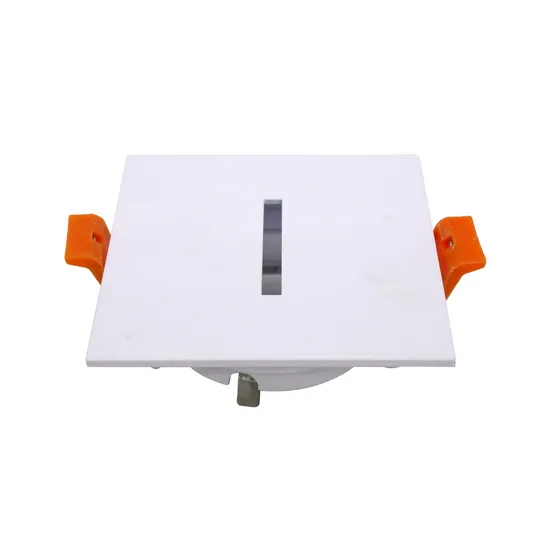 Aluminum LED Halogen Square Trumpet Recessed MR16 GU10 Hotel Spotlight Downlight Housing