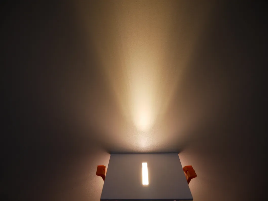 Aluminum LED Halogen Square Trumpet Recessed MR16 GU10 Hotel Spotlight Downlight Housing