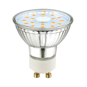 6W LED SMD Glass GU10 Bulb
