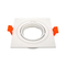 Aluminum MR16 GU10 LED Halogen Recessed Square Adjustable Spotlight Decorative Hotel Fixture Downlight Ceiling Light