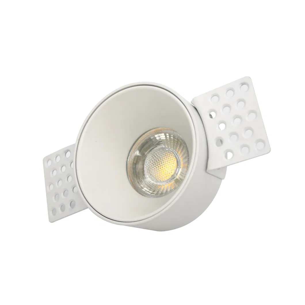 Halogen Recessed Aluminum MR16 GU10 LED Borderless Downlight Embedded Light Adjustable Spotlights