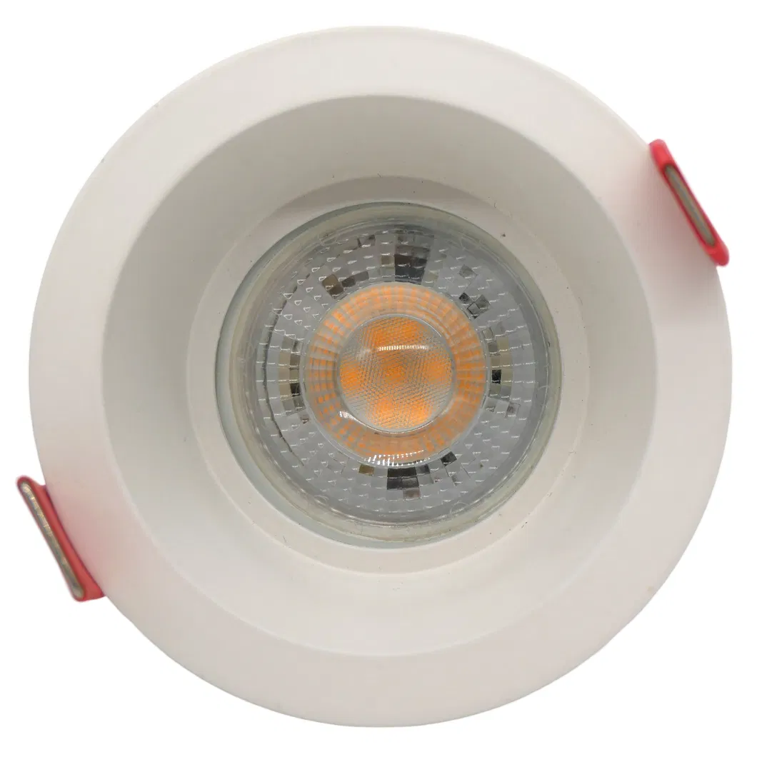 Aluminum Halogen Recessed MR16 GU10 LED Ceiling Light Trumpet Round Decorative Hotel Commercial Lighting Downlight Fixture Mini Spotlight