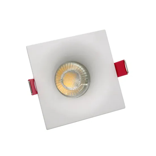 MR16 GU10 LED Halogen Square Trumpet Recessed Home Hotel Spotlight Ceiling Light Downlight with Aluminum