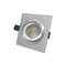 Aluminum MR16 GU10 LED Halogen Recessed Square Adjustable Spotlight Decorative Hotel Downlight Ceiling Light