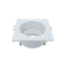 MR16 GU10 Aluminum LED Light Halogen Recessed Commercial Ceiling Light Spotlight Square Downlight Housing