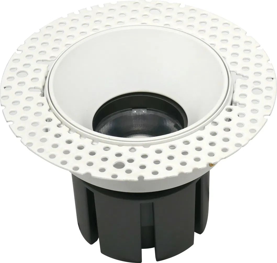 MR16 GU10 LED Halogen Round Recessed Downlight Housing Reflector Borderless Spotlight