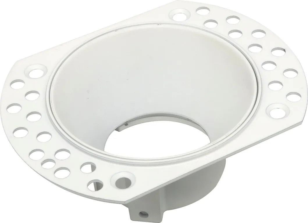 MR16 GU10 LED Halogen Trumpet Recessed Reflector Borderless Ceiling Light Spotlight Housing