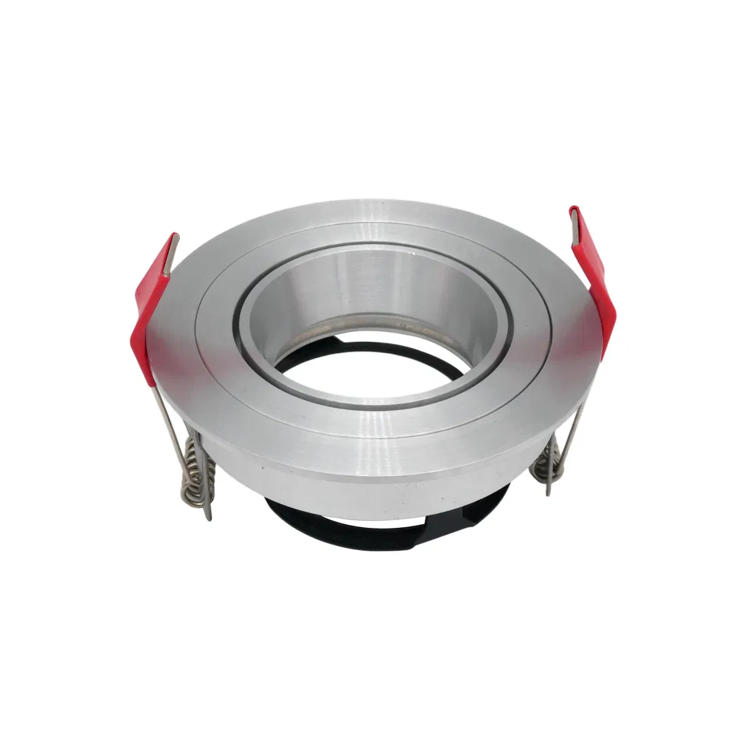 MR16 GU10 LED Light Halogen Lathe Aluminum Recessed Ceiling Light Downlight Fixture Spotlight