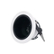 Aluminum LED Halogen MR16 GU10 Recessed Ceiling Light Fitting Round Hotel Home Commercial Lighting Downlight Fixture Frame Adjustable Tilt Anti-Glare Spotlight