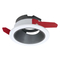 Aluminum MR16 GU10 LED Halogen Recessed Ceiling Light Fitting Round Trumpet Hotel Commercial Lighting Downlight Fixture Frame Adjustable Tilt Spotlight