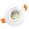 Aluminum MR16 GU10 LED Halogen Round Decorative Hotel Home Commercial Lighting Downlight Fixture Recessed Ceiling Light Adjustable Tilt Spotlight
