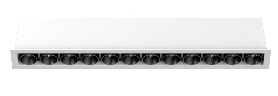 Rectangle Fixture Grille Interior Lighting Downlight Linear LED Light