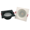 Pure Aluminum MR16 GU10 LED Halogen Square Recessed IP65 Waterproof Bathroom Balcony Downlight