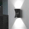 IP65 Aluminum LED Halogen Double Head Garden Light Outdoor Lighting Waterproof Wall Lamp