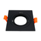 Aluminum MR16 GU10 LED Halogen Recessed Square Adjustable Spotlight Decorative Hotel Fixture Downlight Ceiling Light