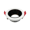 Aluminum MR16 GU10 LED Halogen Light Recessed Trim Downlight Fixture Adjustable Spotlight