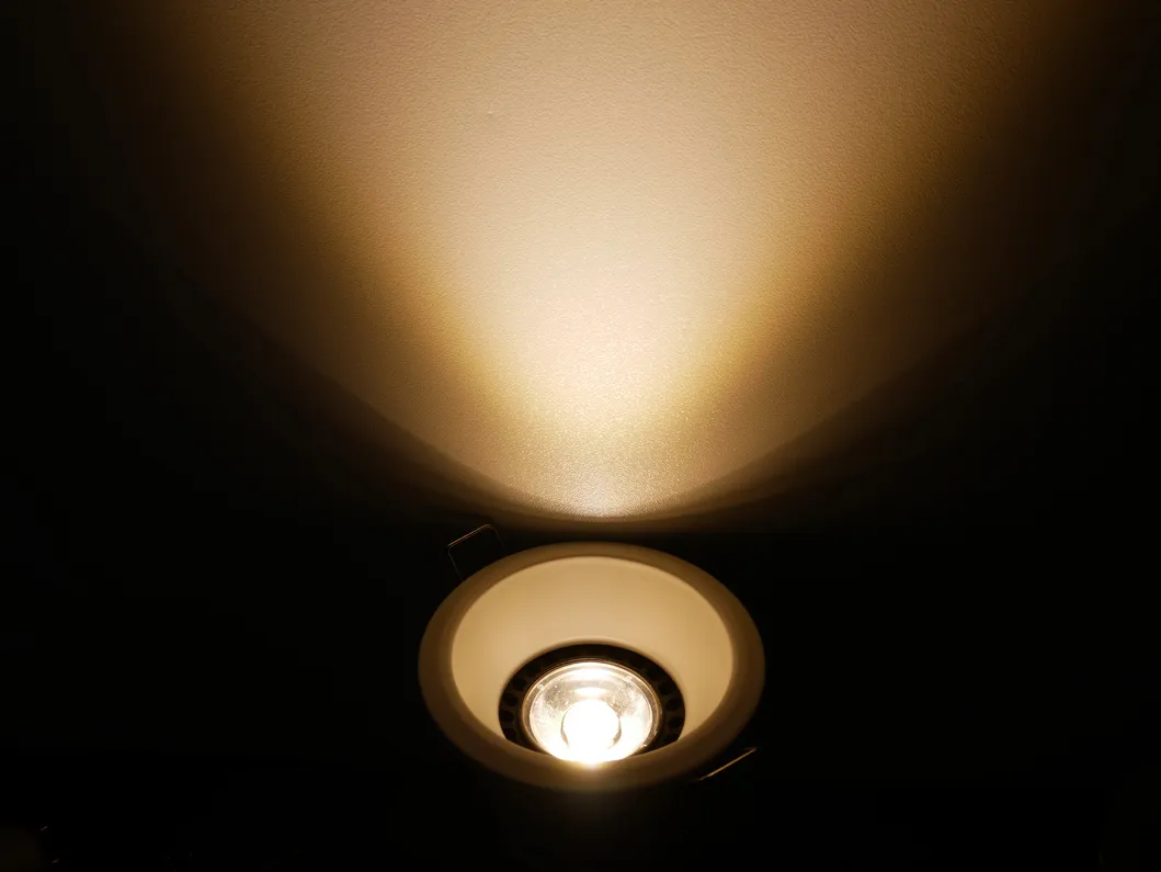 Aluminum MR16 GU10 LED Halogen Fixture Recessed Downlight