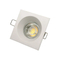 Aluminum MR16 GU10 LED Halogen Square Spotlight Fixture Recessed Downlight
