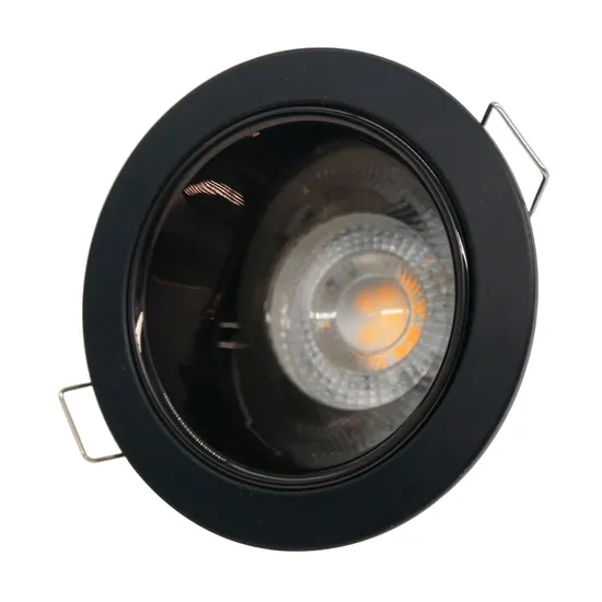 Aluminum MR16 GU10 LED Halogen Round Recessed Interior-Lighting Trim Housing Ceiling Light Fixture Downlight