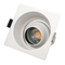 Aluminum LED Halogen Square Trumpet Recessed MR16 GU10 Interior-Lighting Spotlight Ceiling Light Housing