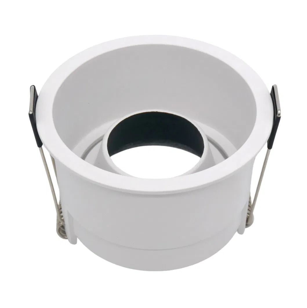 LED Halogen Round Trumpet Recessed MR16 GU10 Interior-Lighting Spotlight Ceiling Light Housing with Aluminum