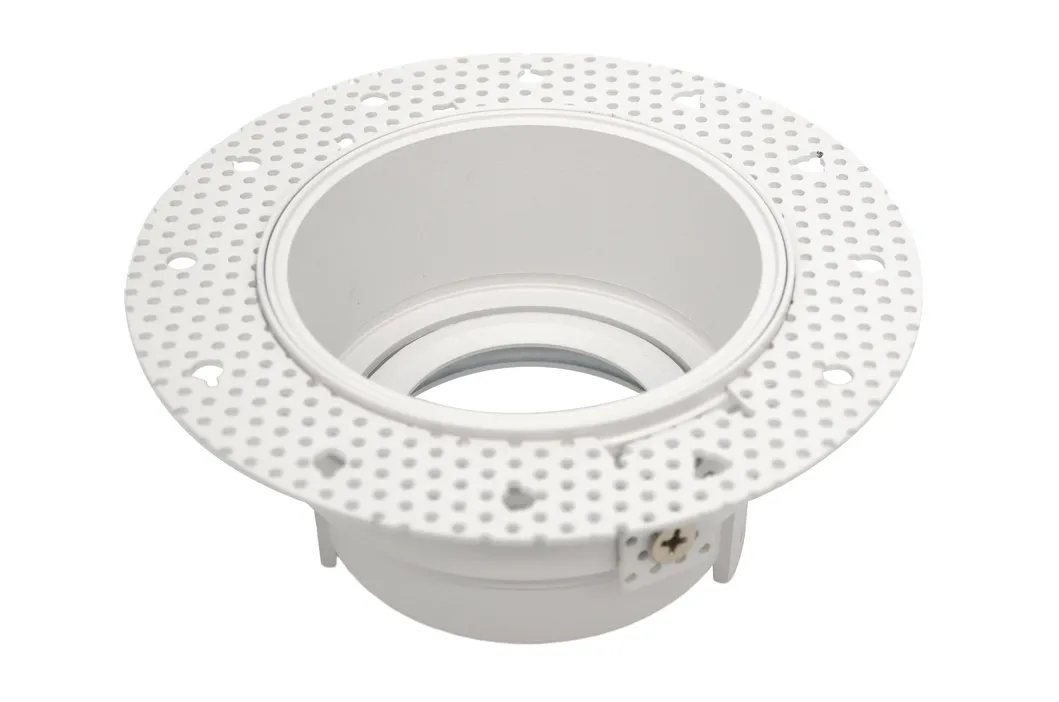 LED Light Halogen Round Trumpet Recessed MR16 GU10 Reflector Borderless Spotlight Housing