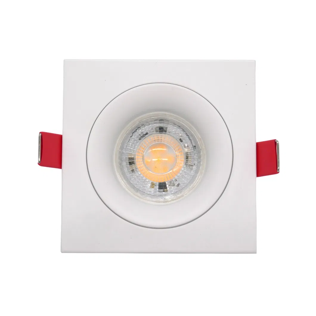 MR16 GU10 LED Halogen Recessed Ceiling Light Square Spotlight