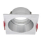 Aluminum MR16 GU10 LED Halogen Recessed Ceiling Light Square Trumpet Hotel Home Commercial Lighting Spotlight Fixture Adjustable Tilt Downlight
