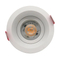 Aluminum MR16 GU10 LED Halogen Recessed Interior-Lighting Ceiling Light Round Trumpet Lighting Spotlight Fixture Adjustable Tilt Downlight