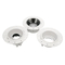 Aluminum LED Halogen Round Trumpet Recessed MR16 GU10 Reflector Borderless Downlight Housing