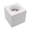 Aluminum Square Cuboid GU10 LED Light Halogen Decorative Fixture Surface Mounted Downlight