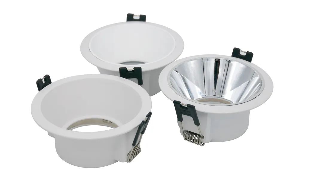 Aluminum LED Halogen Round Trumpet Recessed Spotlight MR16 GU10 Interior-Lighting Ceiling Light Downlight