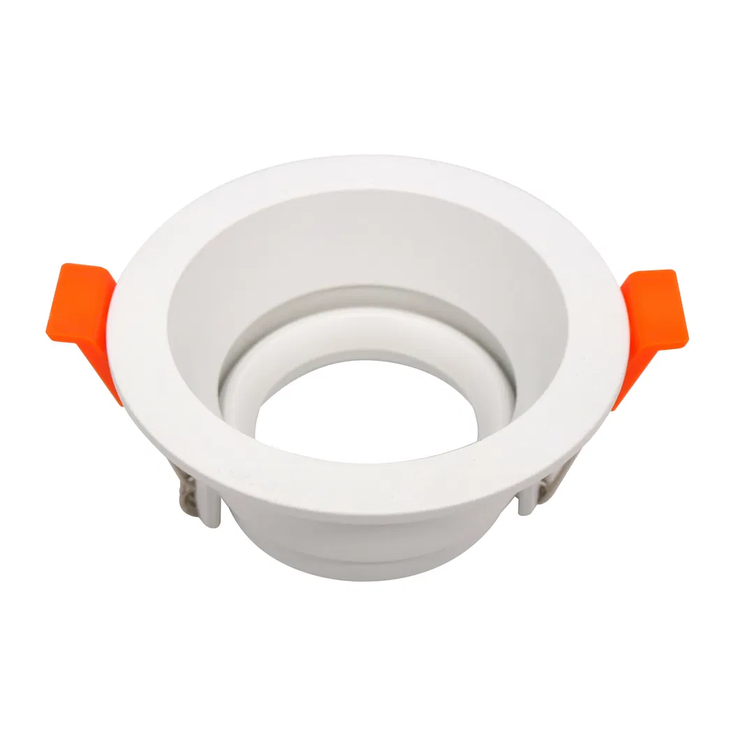 Aluminum MR16 GU10 LED Halogen Interior-Lighting Trumpet Round Decorative Downlight Fixture Recessed Ceiling Light Adjustable Spotlight