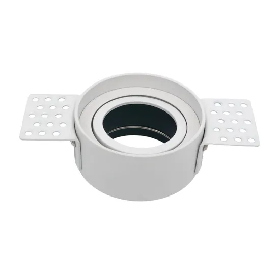 Aluminum MR16 GU10 LED Halogen Recessed Borderless Embedded Ceiling Light Adjustable Downlight